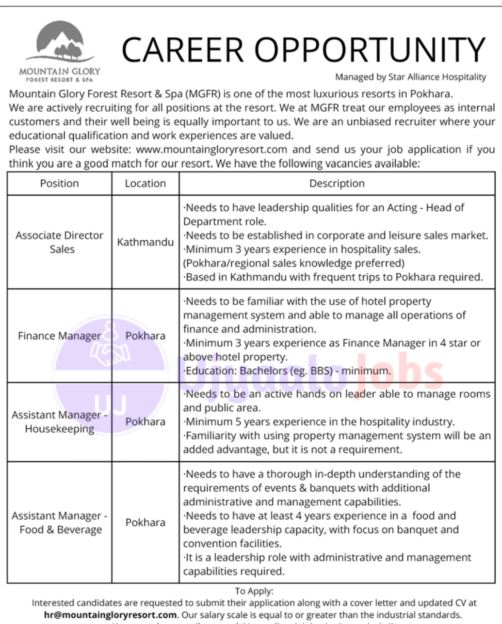 Job Vacancies in Pokhara